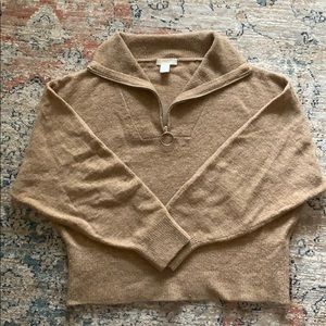 H&M Zip Collar Sweater
